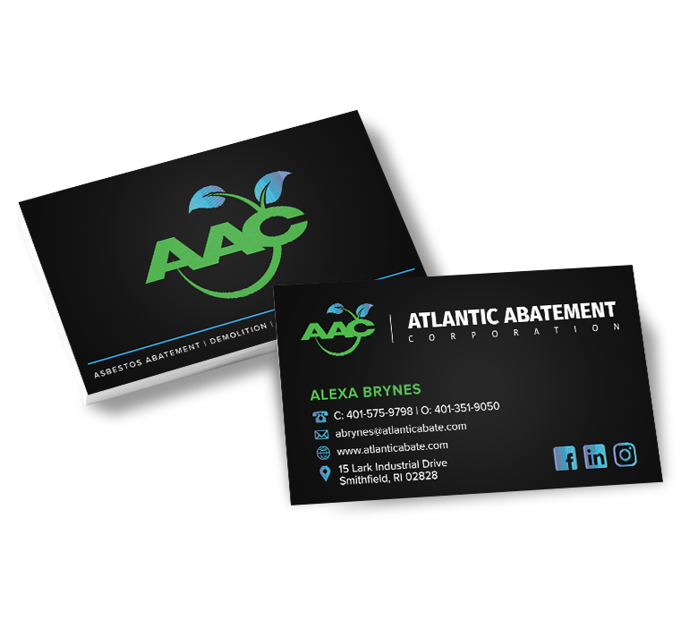 Atlantic Abatement Custom Business Card