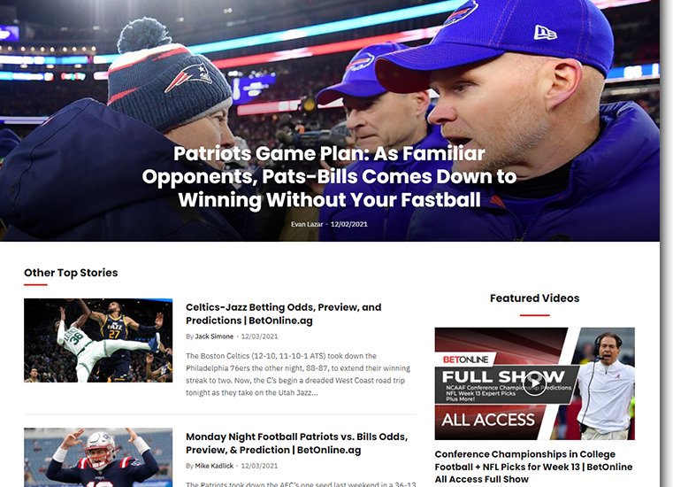 CLNS Media Custom WordPress Website