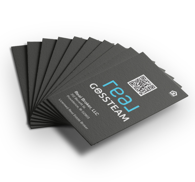 Real Goss Team Custom Business Cards