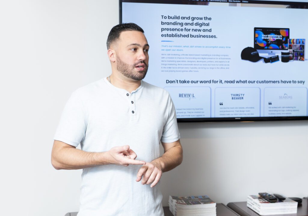 presenting to clients