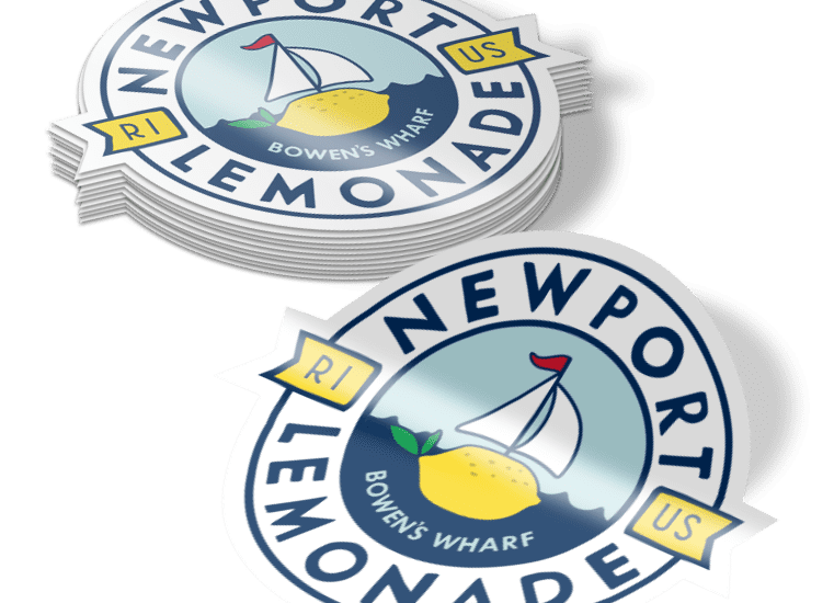 Newport Lemonade Stickers