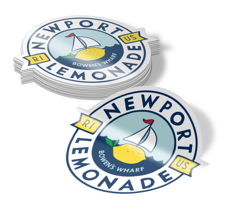Newport Lemonade Stickers
