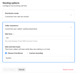Experience for Gorgias Voice